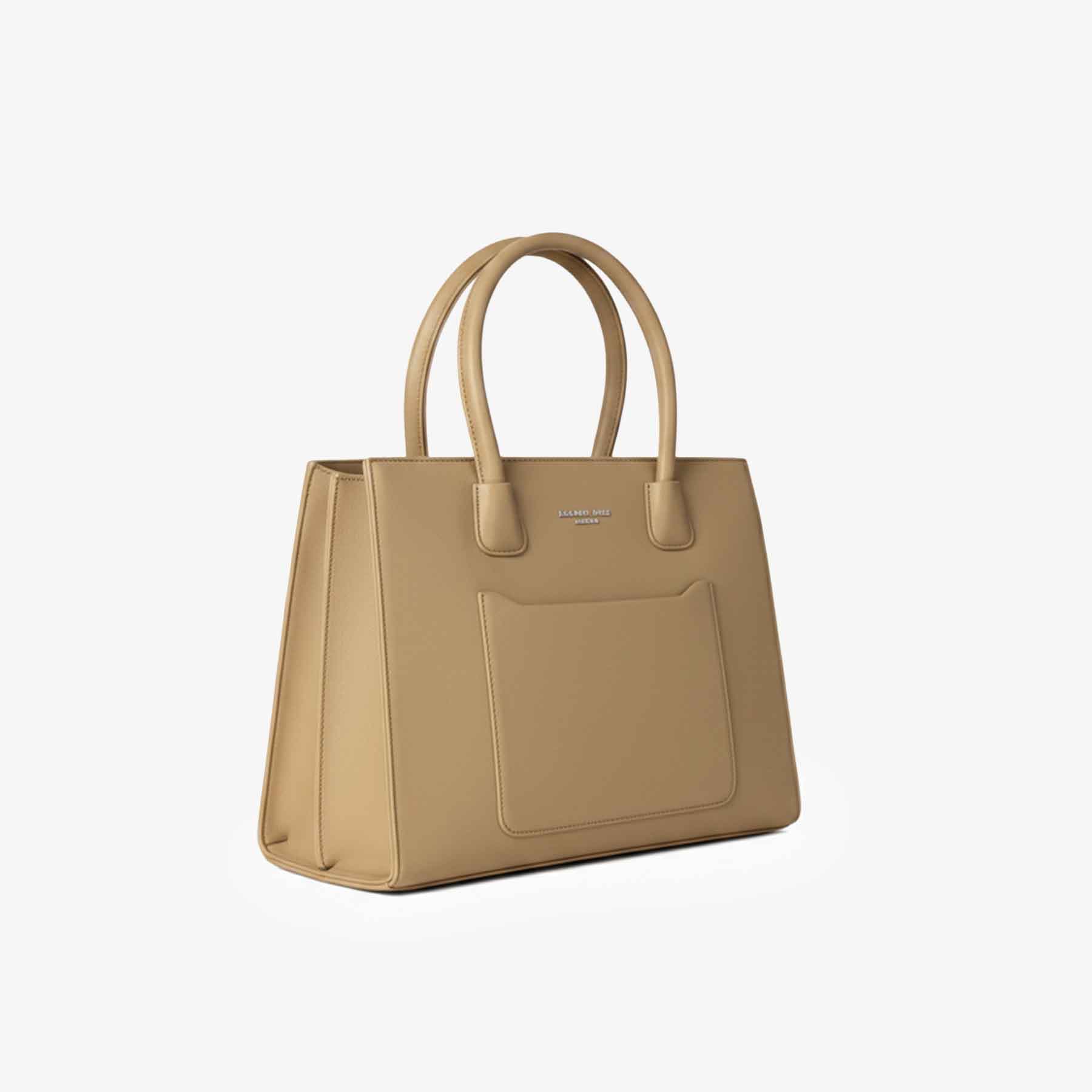 Zenve Imported Structured Bag khaki