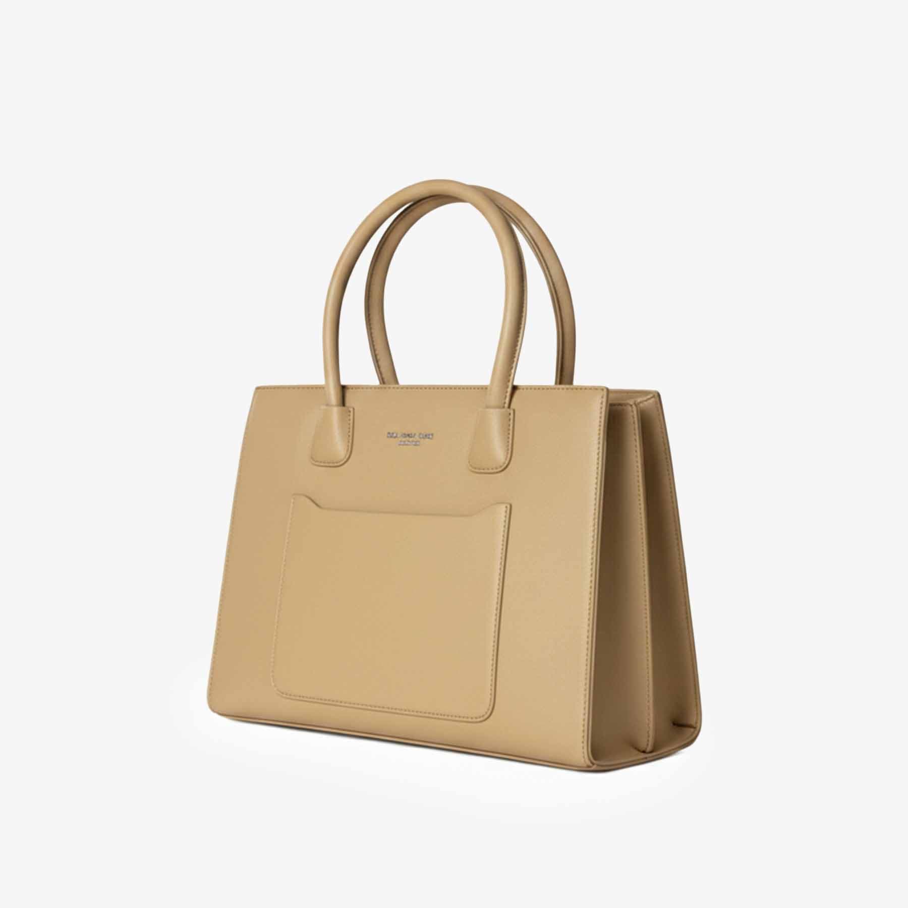Zenve Imported Structured Bag khaki