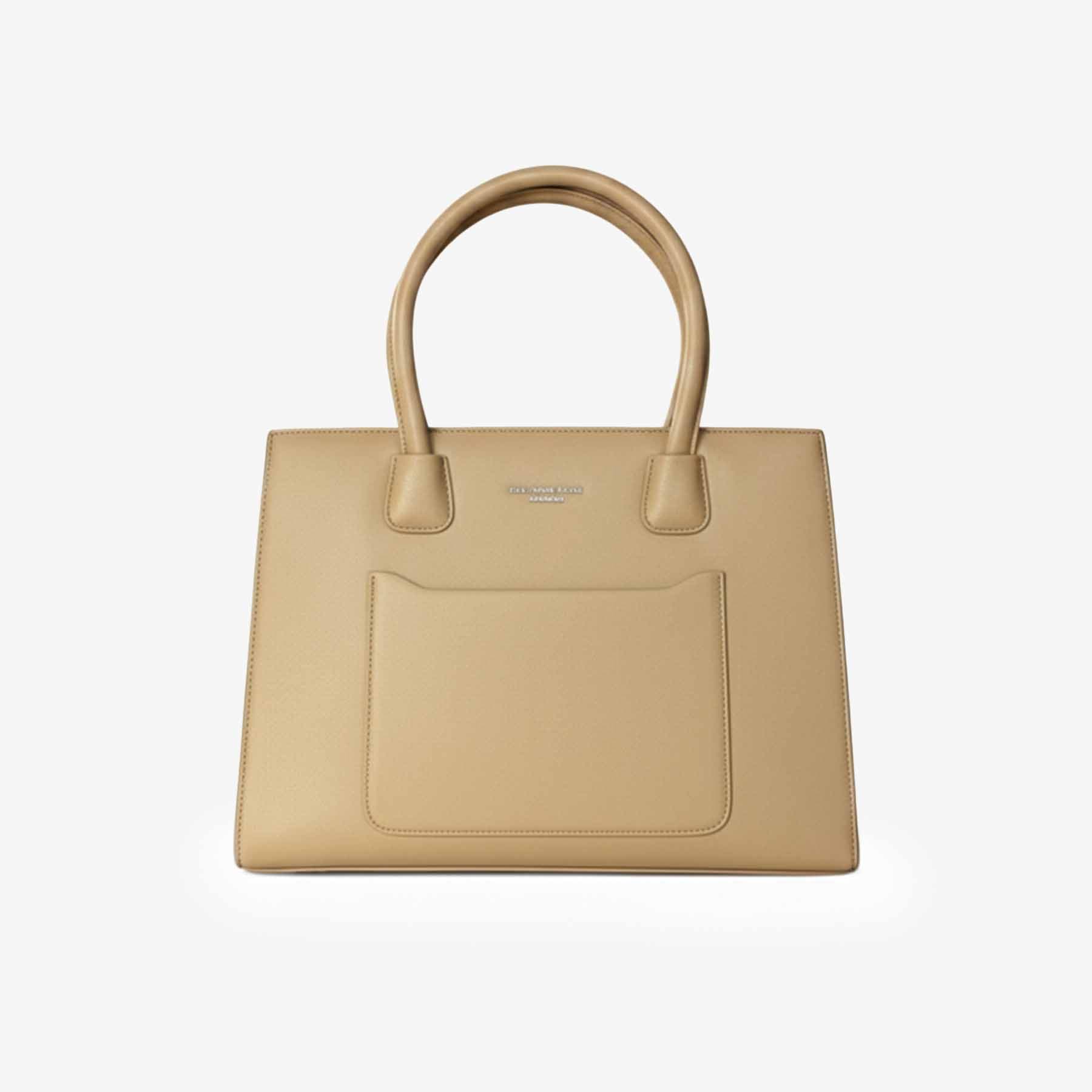 Zenve Imported Structured Bag khaki