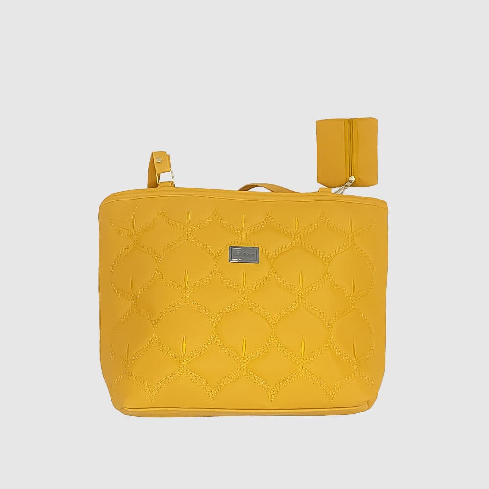 Mother's Dreams Tote Bag Yellow