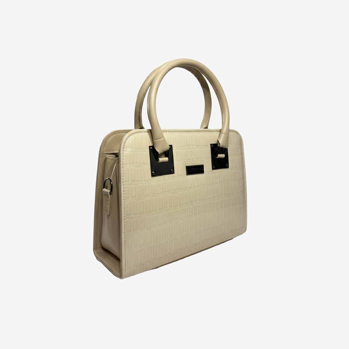 Zenve Crocodile Pattern Ivory