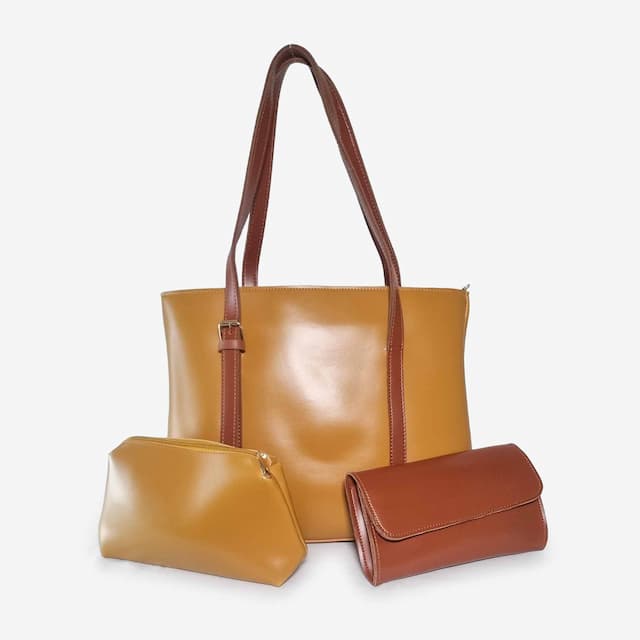 Zenve Luxury Bag Mustard