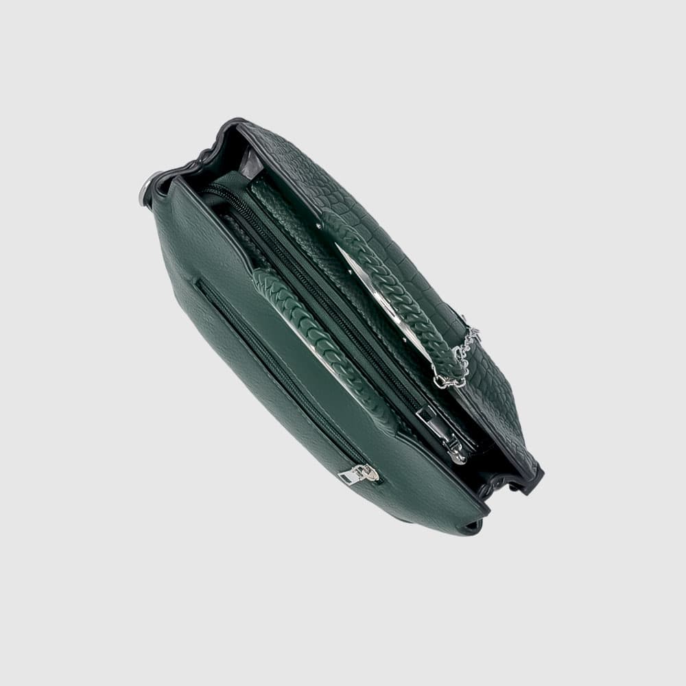 Zenve Premium Handbag Dark Green Zenve Premium Handbag Dark Green